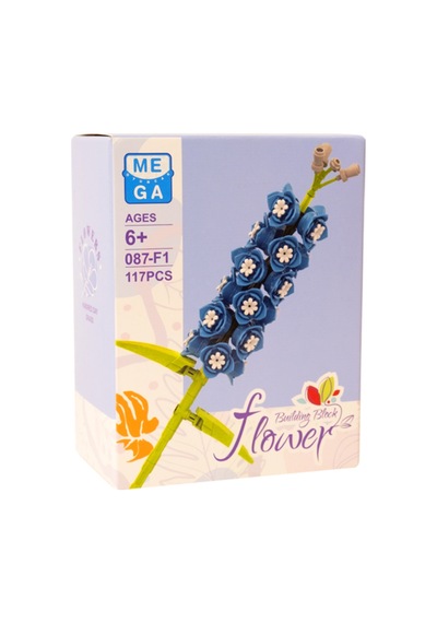 Building Block Flower 117 Parça Çiçek Hazeran