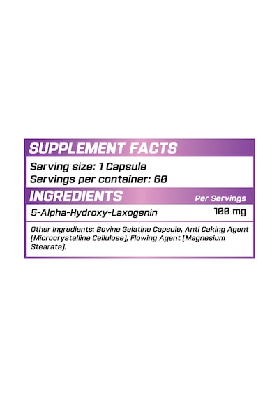 Grimlabs Alpha Laxogenin 100mg 60 Capsül