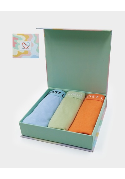 Gost Liria -fresh Mode Erkek Boxer 3 Lü Paket - Çok Renkli Çok Renkli