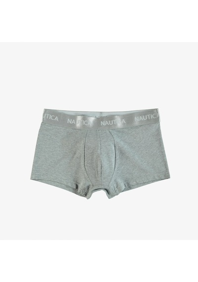 Nautica 3'lü Erkek Renkli Boxerdüzx15313t Gri