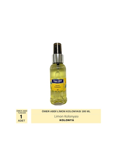 Ömer Abdi 80 Derece Limon Kolonyası 100 Ml
