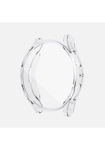 Samsung Galaxy Uyumlu Watch 5 44mm Silikon Kapak Kılıf Ekran Koruyucu