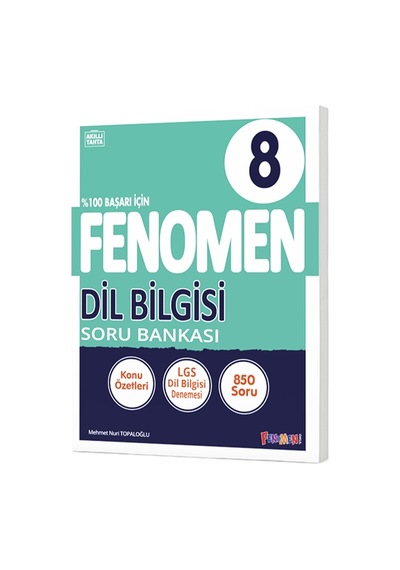 Burcu Fenomen 8 Dil Bilgisi Soru Bankası
