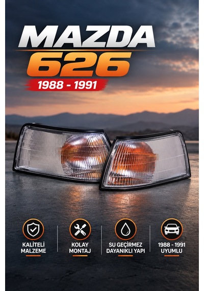 Mazda 626 Ön Sinyal Takımı Sağ+sol