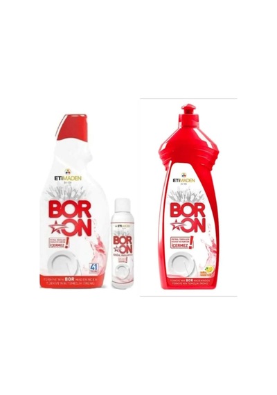 Jel Bulaşık Makinesi Deterjanı 820 Ml+ Doğal Parlatıcı + 1 Adet Elde Yıkama Deterjanı 650 Ml