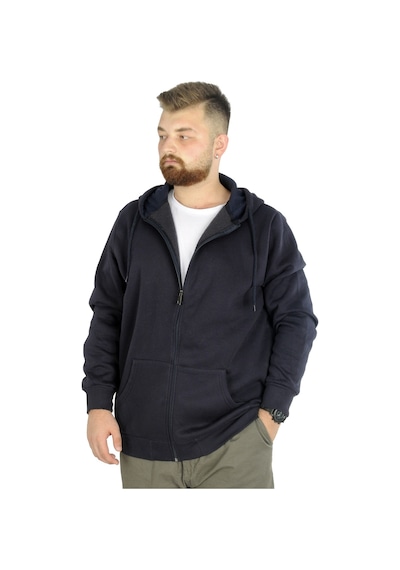Mode Xl Erkek Sweatshirt Kapşonlu Zippered Basic 20543 Lacivert 001 Mode Xl Erkek Sweatshirt Kapşonlu Zippered Basic 20543 Lacivert 001