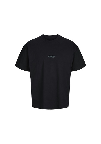 Jack & Jones Jcosolana Checkered Sırtı Baskılı Tişört 12296270 Beyaz