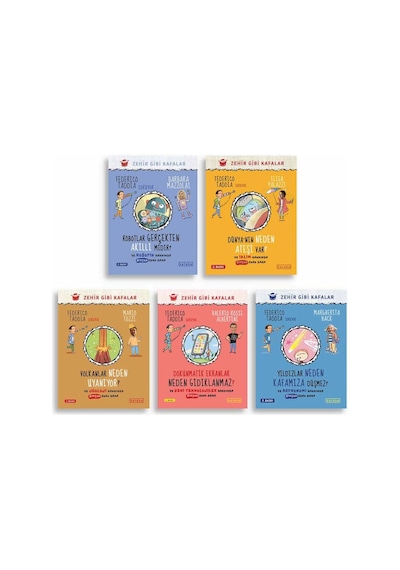 Ketebe Çocuk Zehir Gibi Kafalar Kitap Seti 5 Kitap