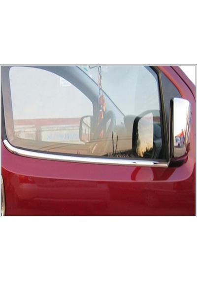 Fiat Fiorino Krom Cam Çıtası 2 Prç. 2008 ve Üzeri Paslanmaz Çe...