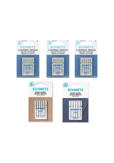 Schmetz Ev Tipi Aile Dikiş Makine İğnesi Komple Dikiş İğne Seti