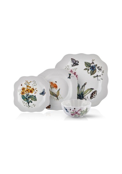 Joy Carmen Butterfly 24 Parça Yemek Takımı