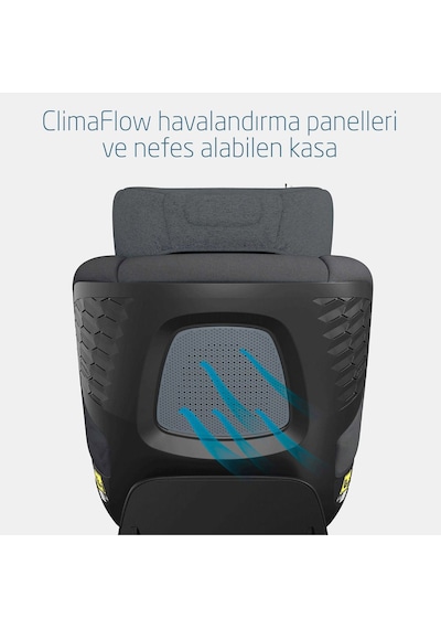 Mica Pro Eco I-size Adac'lı Isofix'li 360 Dönebilir Yatabilir 0-18 Kg Oto Koltuğu Graphite