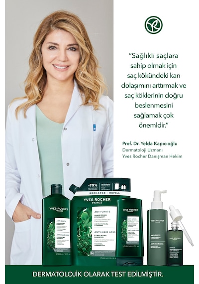 Yves Rocher Güçlendirici Prebiyotik Ginseng Serum - Saç Dökülmesine Karşı / Anti-chute -vegan -50ml
