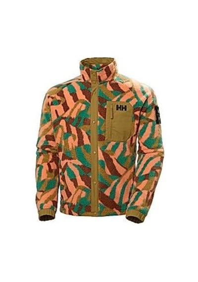 Helly Hansen Panorama Printed Pile Snap Mont Erkek Polar-28824-turuncu