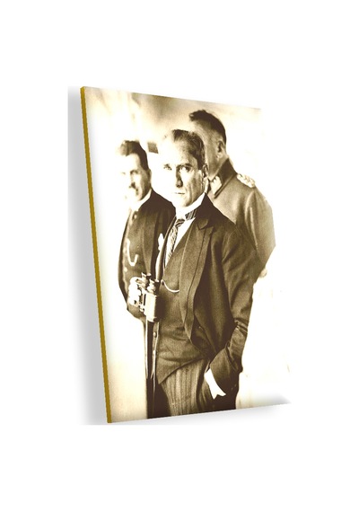 Cakasepetim Atatürk Cumhuriyet İn 10. Yılı Ahşap Mdf Tablo