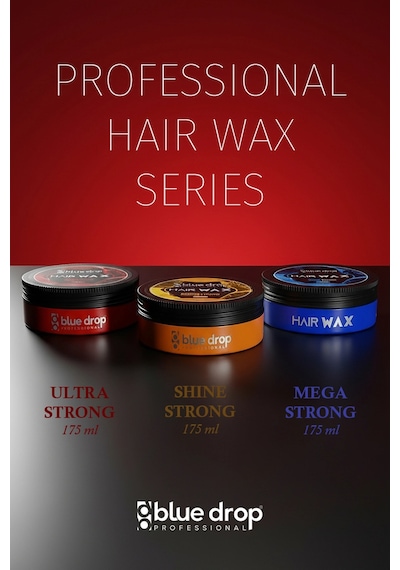 Professional Hair Wax Ultra Strong Profesyonel Şekillendirme Gün Boyu Kalıcı Etki 175 Ml.