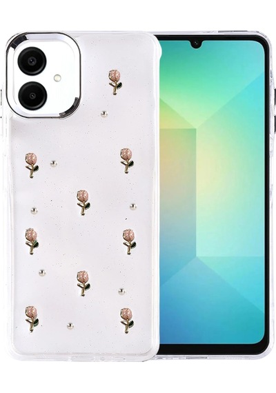 Hnrlıshp Newface Samsung Galaxy Uyumlu  A07 4g Fiyonk Desenli Kapak - Desen 6