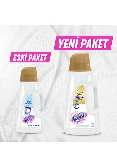 Vanish Oxi Action Kristal Beyaz Deterjan ve Leke Çıkarıcı Sıvı 2000ml