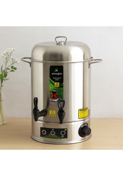 12 L Elektrikli Çay Otomatı Çift Musluk 2000w