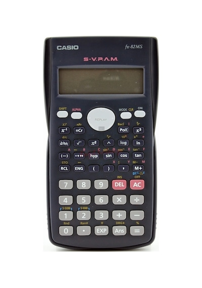 Casio FX-82MS Fonksiyonlu 10+2 Hane Bilimsel Hesap Makinesi