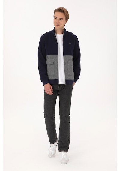U.s. Polo Assn. Erkek Lacivert Hırka Örme 50309982-vr033 Lacıvert