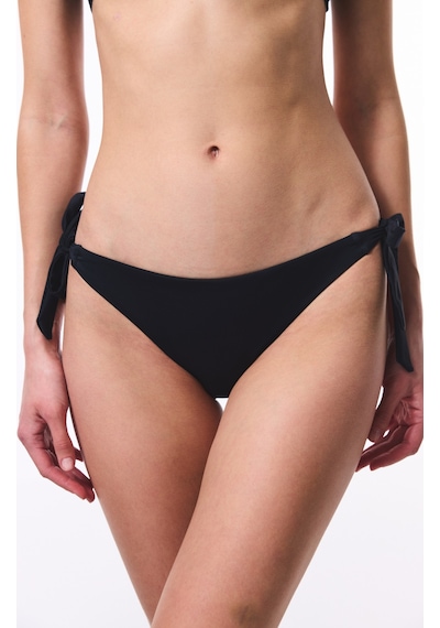 Penti Siyah Brazilian Düşük Bel Brazilian Bikini Altı