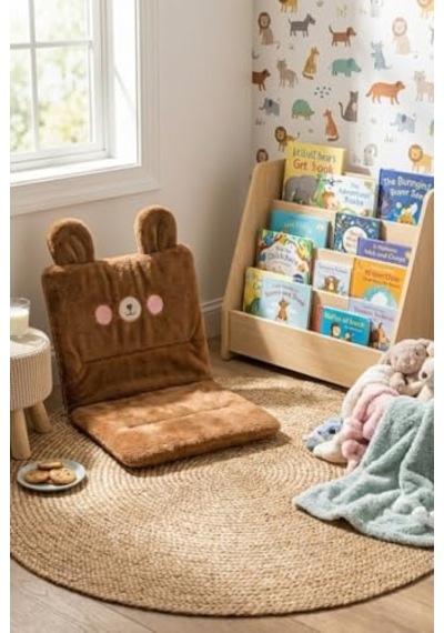 Orret Home Ayıcık Emojili Peluş Sandalye Ve Koltuk Minderi 65x42 Cm, Lastikli Sırt Destekli Minder, Yumuşak Peluş Kumaş, Arkası Lastikli Tasarım, Ev Ve Ofis Sandalyeleri İçin Oturma Minderi Kahve Açık Altın Orret Home Ayıcık Emojili Peluş Sandalye Ve Koltuk Minderi 65x42 Cm, Lastikli Sırt Destekli Minder, Yumuşak Peluş Kumaş, Arkası Lastikli Tasarım, Ev Ve Ofis Sandalyeleri İçin Oturma Minderi Kahve Açık Altın