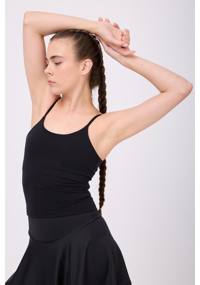 Intense Extrafıt Atletik Spor & Aktif Yaşam Atlet Tank Top -2822 Koyu Siyah