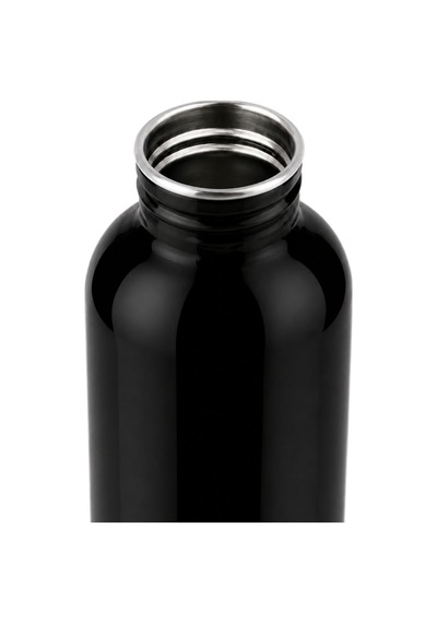 Mamawata Black Paslanmaz Çelik Matara 500 Ml Ultra Hafif Sızdırmaz Suluk Siyah