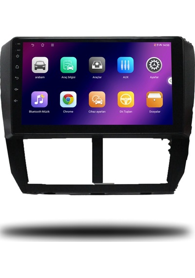 Caros Subaru Forester 2008-2012 Uyumlu Android Multimedya 4gb Ram 32gb Hafıza 9"