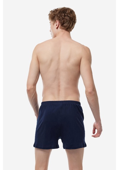 Malabadi Erkek Lacivert 12'li Premium Collection Geniş Kalıp Modal Büyük Beden Boxer 12m254