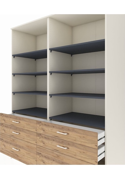 Kronos Gardrop 8 Raflı 6 Çekmeceli 176x59x221 Aytaşı-antrasit/çam Antrasit/çam Kronos Gardrop 8 Raflı 6 Çekmeceli 176x59x221 Aytaşı-antrasit/çam Antrasit/çam