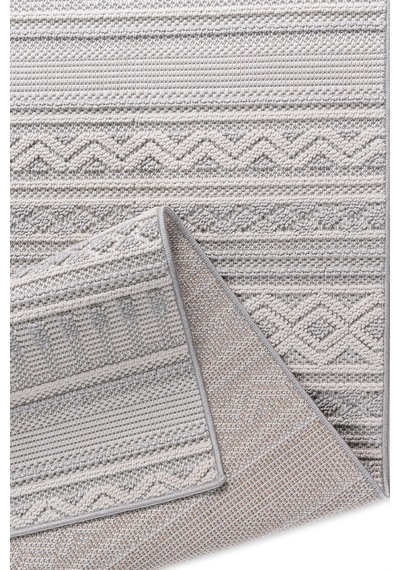 Bonnie Bo1258g Gri Halı Loop Sisal Modern Desen Pamuk Taban Tozuyok Salon Mutfak Koridor Halısı