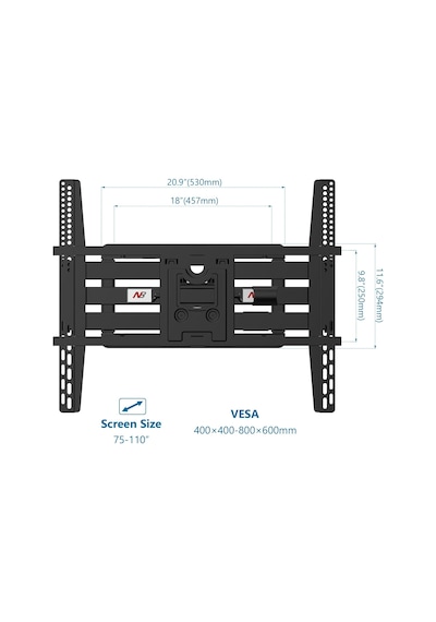 Nb North Bayou Nb Sp5 Profosyonel 75inch 110inch Tv Askı Aparatı