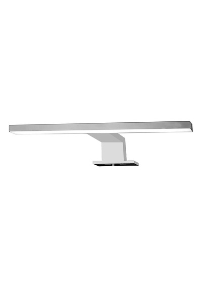 Meriç Dekoratif Led Banyo Aplik 30cm Krom 6500k Beyaz Işık, 30 Cm