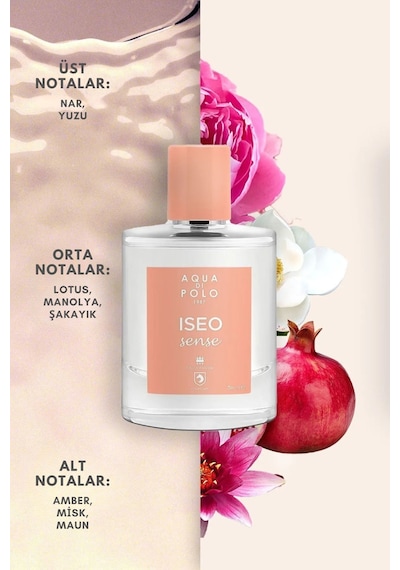 3'lü Iseo Sense Seti Stcc011003 Edp 50 Ml Çiçeksi, Meyvemsi Kadın Parfüm