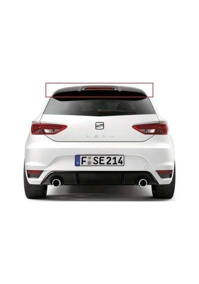 Seat Leon Fr 2013-2019 Spoiler Parlak Siyah Boyalı