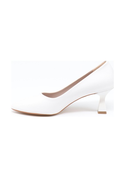 Nesilshoes Nesil Shoes Elva 050 Beyaz Topuklu Kadın Stiletto