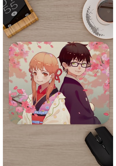 Sangatsu No Lion Anime V5 - 22x18 Gaming Kauçuk Kaymaz Taban Mouse Pad Fare Altlığı