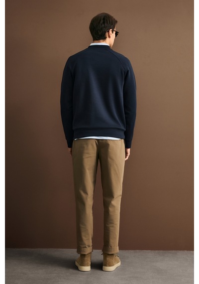 Lufian Cole Erkek Sweatshirt Lacivert Lacivert 112030199100200