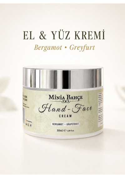 Minia Bahçe Bergamot & Greyfurt El ve Yüz Kremi 50 ML