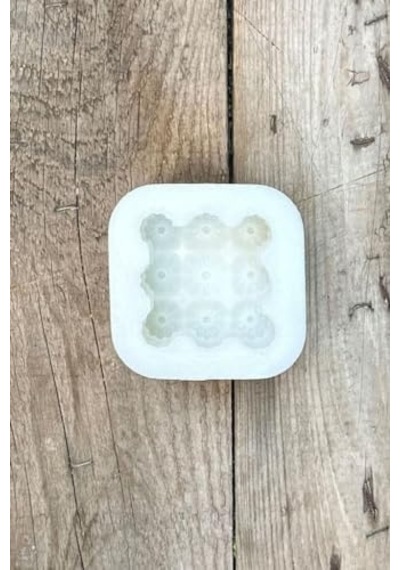 Bubble Kabak Tekli Mum Kalıbı Silikon 1 Adet 50 x 22