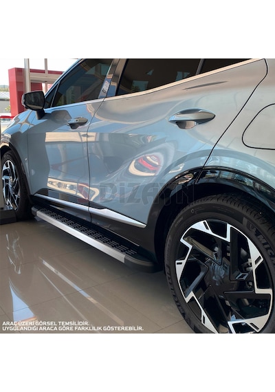 S-dizayn Skoda Karoq S-line Aluminyum Yan Basamak 173 Cm 2018 Üzeri A+ Kalite