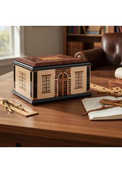 Küba Evi Tasarımı Sedir Humidor Puro Kutusu 250s