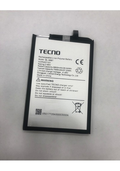 Tecno Pova Neo 2 Lg6n Batarya 7000 Mah