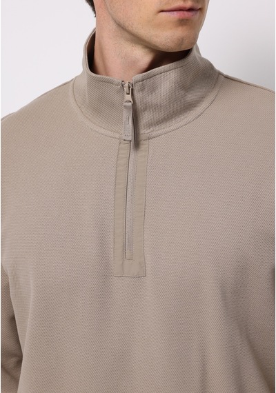 Colin's Colins Comfort Fit Erkek Bej Sweatshirt Cl1076495 Q1.v2 Beı Bej