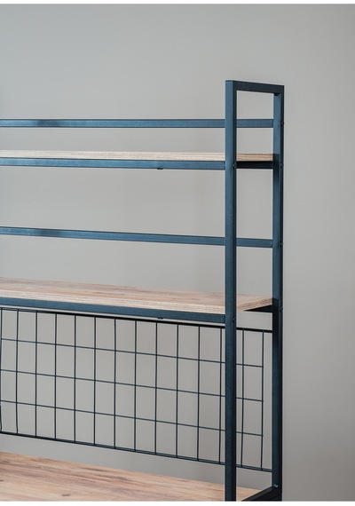 Uykula Demonte Raflı Çalışma Masası 90x60 Cm- Modern Bilgisayar Masası Kitaplıklı Metal Ayaklı Home Office Masa Siyah Uykula Demonte Raflı Çalışma Masası 90x60 Cm- Modern Bilgisayar Masası Kitaplıklı Metal Ayaklı Home Office Masa Siyah