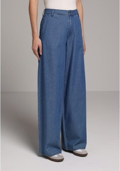 Colin's Colins Loose Fit Kadın Mid İndigo Denim Jean Pantolon Cl1081288 Q1.v1 Dn45031
