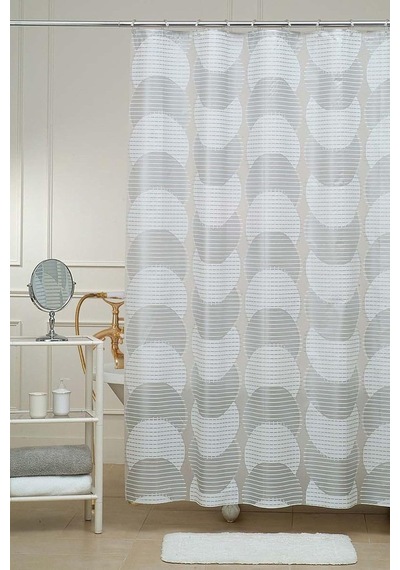 D-15202 Dolunay Banyo Perdesi 180 200 Pvc Ahşap Renk Yok Uzaktan Kumanda