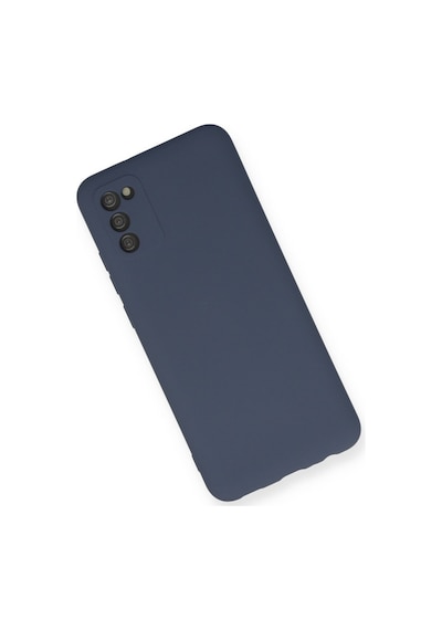 Samsung Galaxy Uyumlu A03s Kılıf Nano İçi Kadife Silikon - Gri Bz8683140261474
